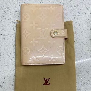 Louis Vuitton Monogram Vernis Pink Agenda